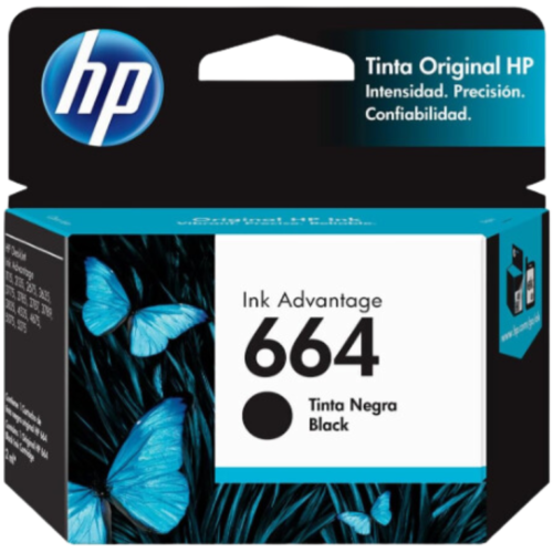 Tinta HP 664 Negro (F6V29AL)