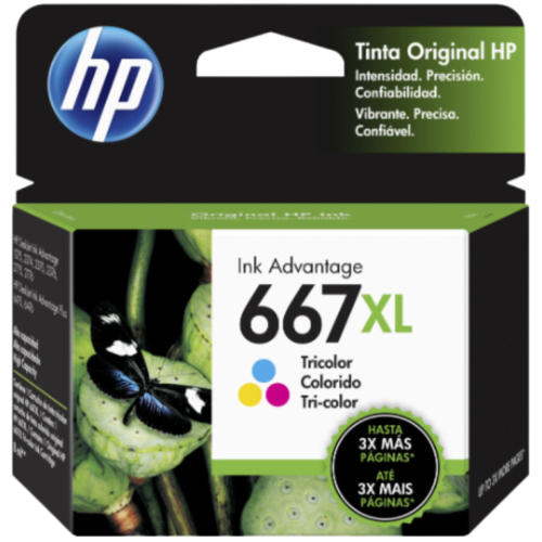 Tinta HP 667XL Color (3YM80AL)