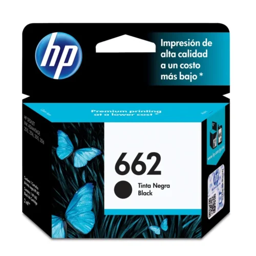 Tinta HP 662 Negro (CZ103AL)