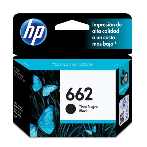 Tinta HP 662 Negro (CZ103AL)