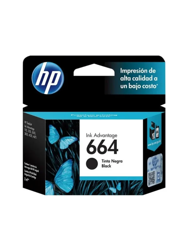 Tinta HP 664 Negro (F6V29AL)