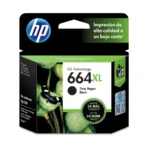 Tinta HP 664XL Negro (F6V31AL)