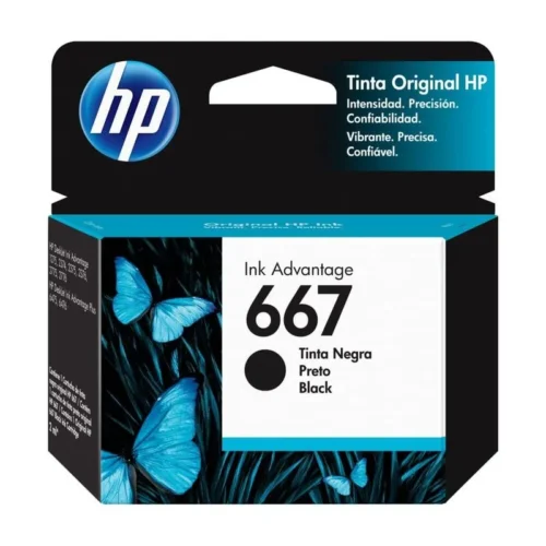 Tinta HP 667 Negro (3YM79AL)