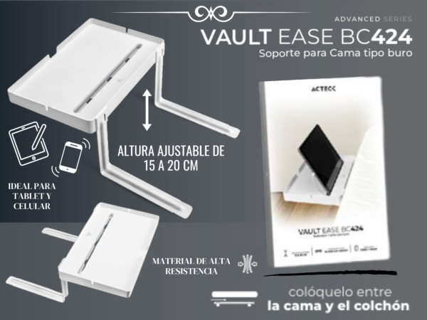 Soporte Para Cama Tipo Buro Vault Ease BC424