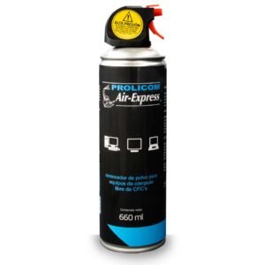 Aire comprimido Prolicom 660ml removedor de polvo Express