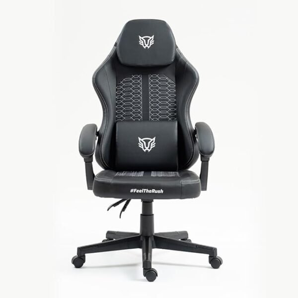 Silla Gamer Balam Rush Thunder Neat Ergonomica Negra reposabrazos