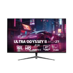 Monitor Balam Rush 27 Ultra Odyssey II MGX27 VA plano Negro Full HD 1MS 165Hz