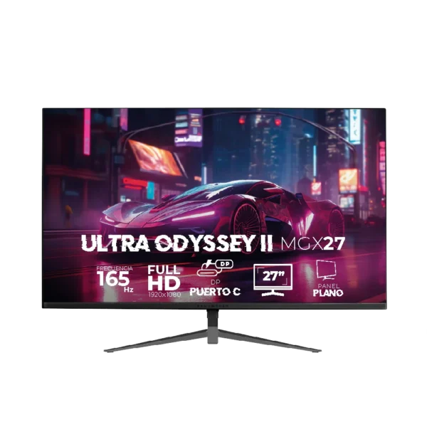 Monitor Balam Rush 27 Ultra Odyssey II MGX27 VA plano Negro Full HD 1MS 165Hz