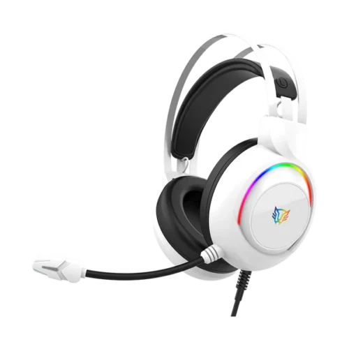 Audifonos Balam Rush Hesix II HS688 Azender Blanco alámbricos