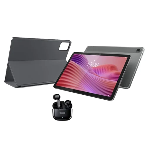 Tableta Lenovo TB311FU MediaTek Helio G85 10 pulg 4GB 128GB incluye Case y Earbuds
