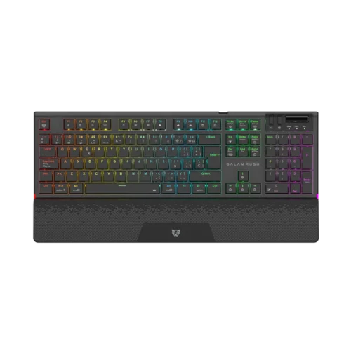 Teclado Gamer Balam Rush Dominate Expert GK979I Negro Inalambrico RGB