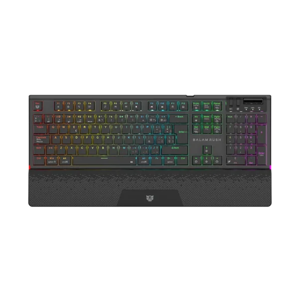 Teclado Gamer Balam Rush Dominate Expert GK979I Negro Inalambrico RGB