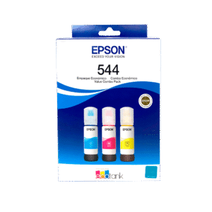 Tinta Epson 544 T544520-3P Pack 3 Pzas Colores