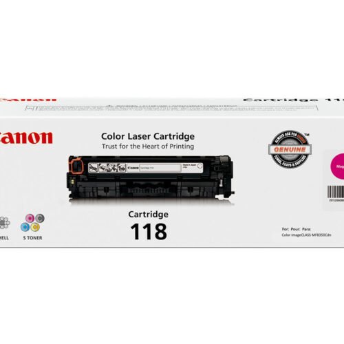 Tóner Canon 118 Magenta 2660B001AA MF8380CDW (2,900 pág)