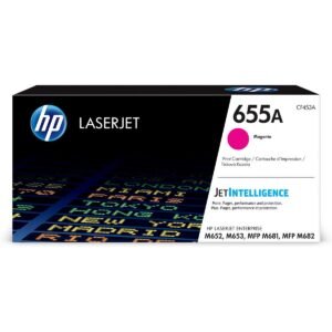 HP 655A CF453A Tóner Magenta LaserJet Enterprise M682z/M652dn 10,500 pág