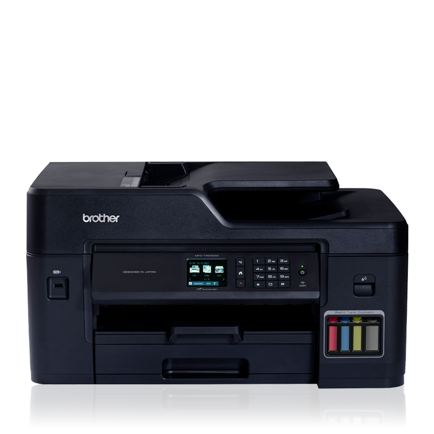 Multifuncional Brother MFC‑T4500DW Tinta Continua Color A3 Dúplex WiFi 35 PPM
